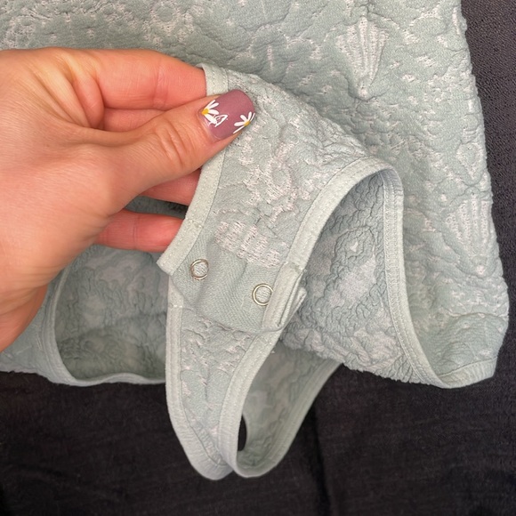 NWT Intimately Free People With Love Thong Bodysuit - Blue Surf - Size M/L - Picture 9 of 15